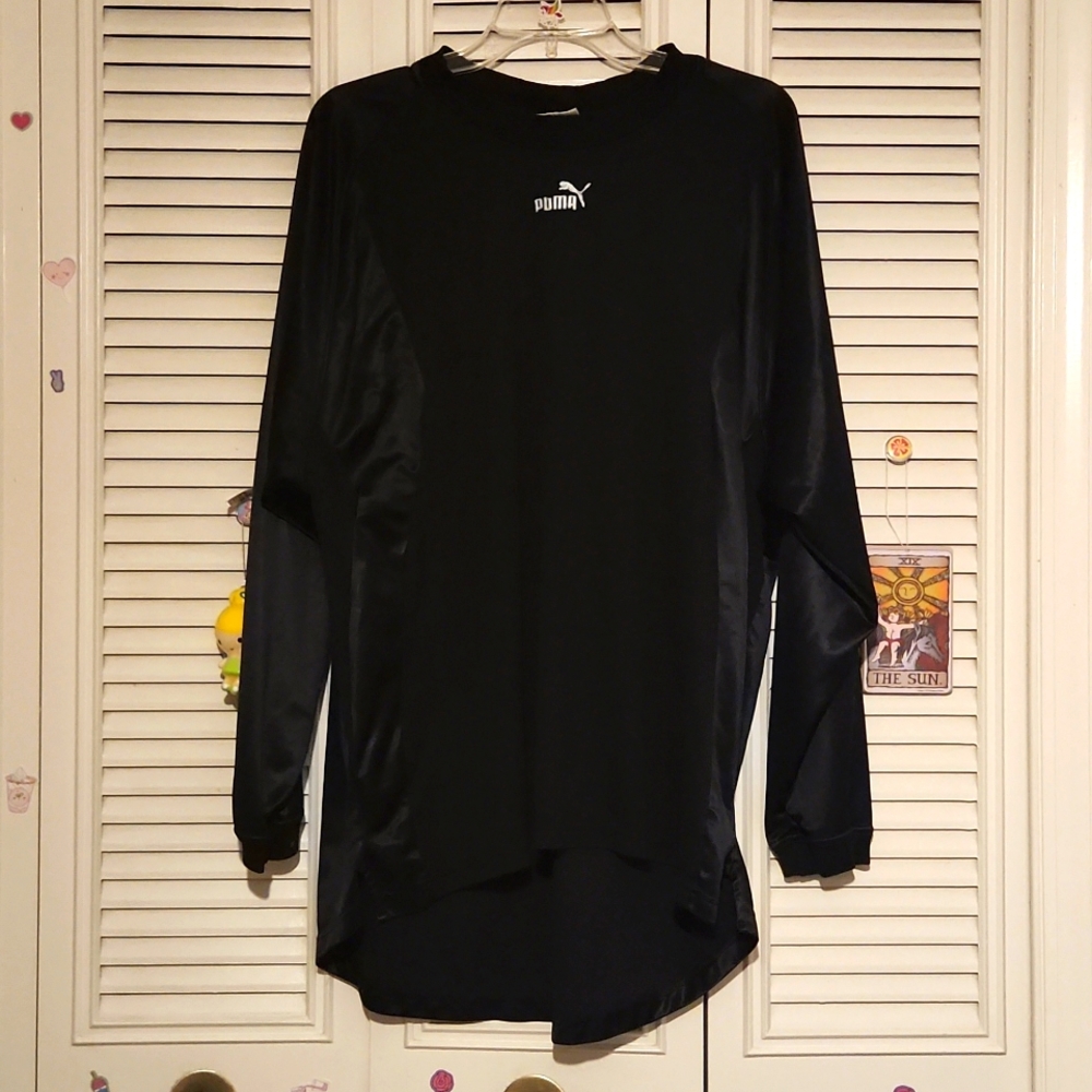 Vintage Puma 🐅 Black Crewneck
